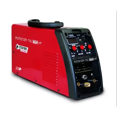 Grupo soldar STAYER inverter potenza TIG 170HF 2.317