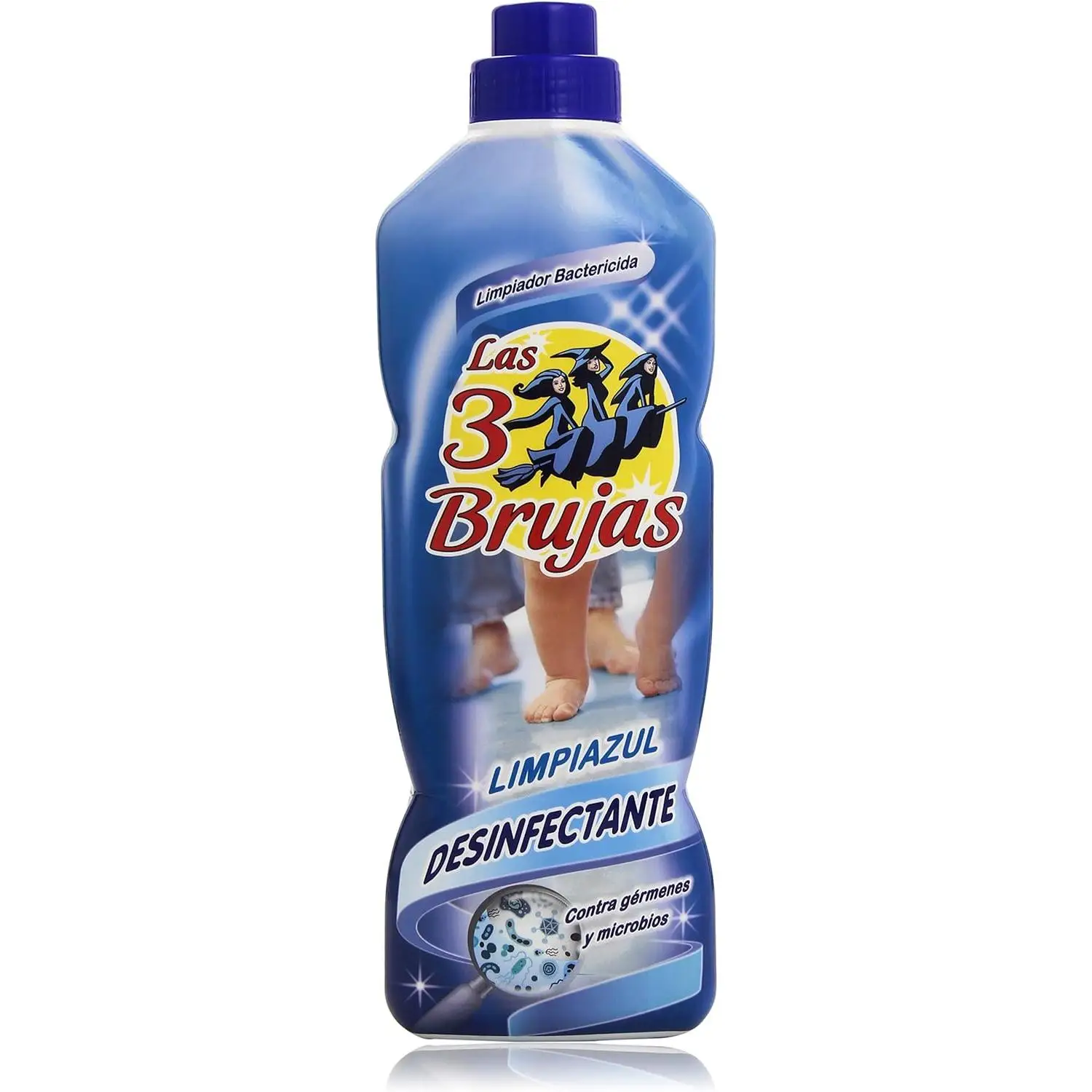 Las 3 Brujas  limpiador bactericida desinfectante  contra gérmenes y microbios - 1 litro