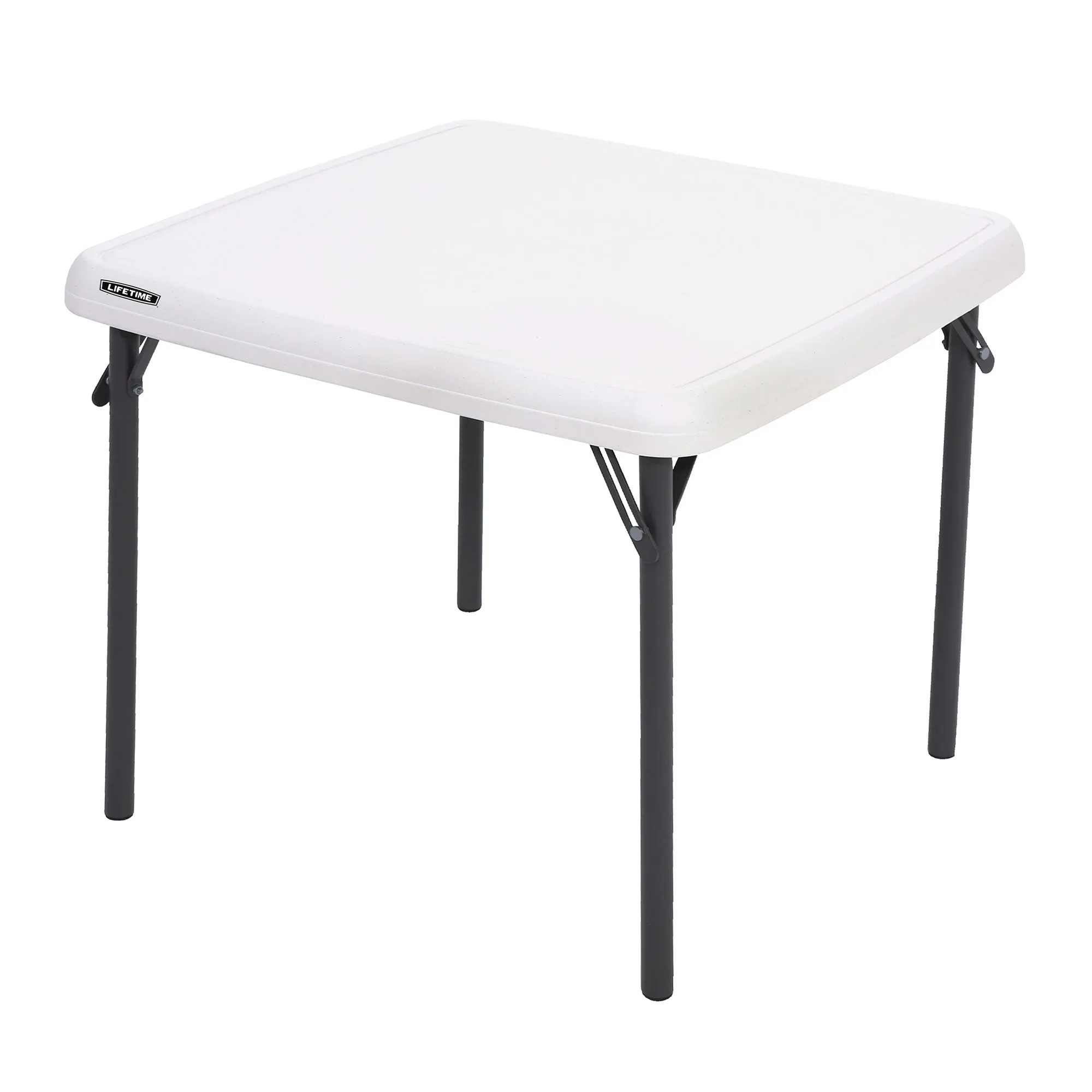 Mesa baja plegable infantil crema Lifetime 61x61x53,5 cm