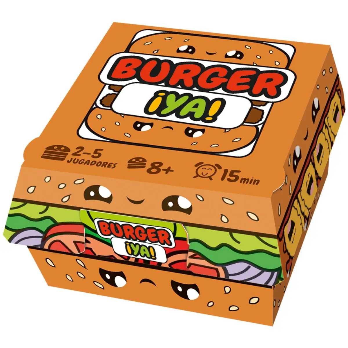 Asmodee Burguer ¡Ya! Juego De Mesa - Imagen 4