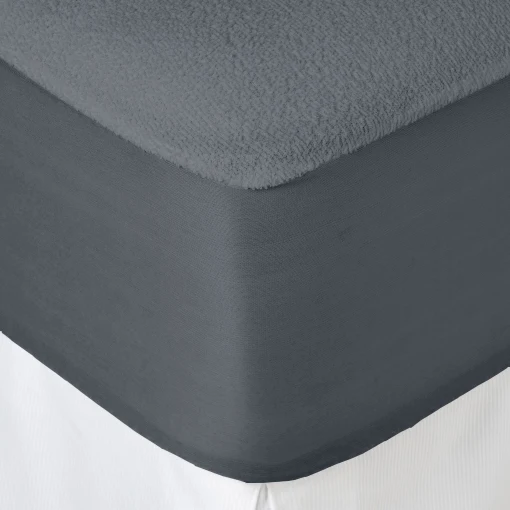 NEW & Almeritex 2000 Protector de colchón impermeable de Rizo 100% Poliéster, Tratamiento Anti ácaros, Transpirable