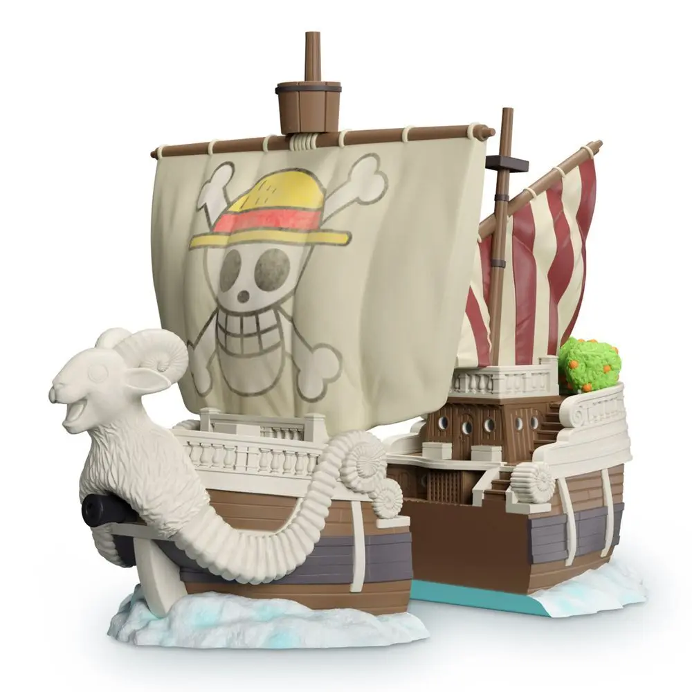 Sujetalibros One Piece Manga - Soporte Libros Manga o Comics: Regalos Decoración Figura One Piece Barco Going Merry Decoración estantería: Merchandising Oficial (2 Organizador de libros)