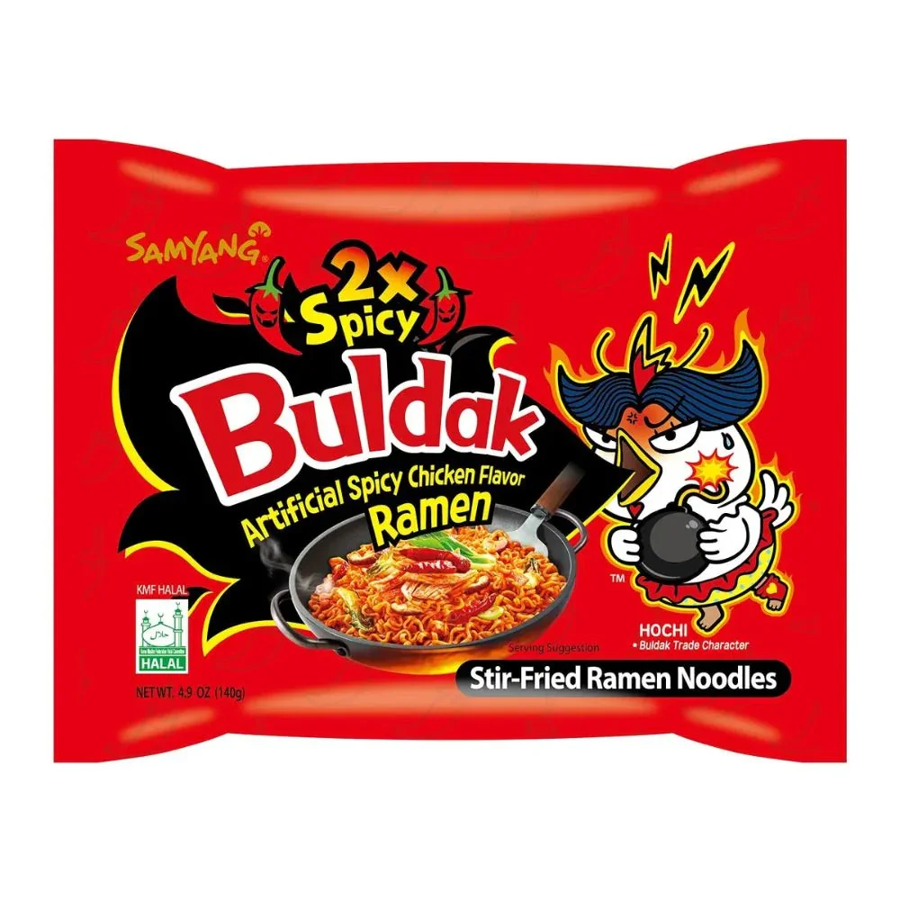 BULDAK RAMEN 2X SPICY HOT CHICKEN FLAVOR RAMEN SUGAR SHOP