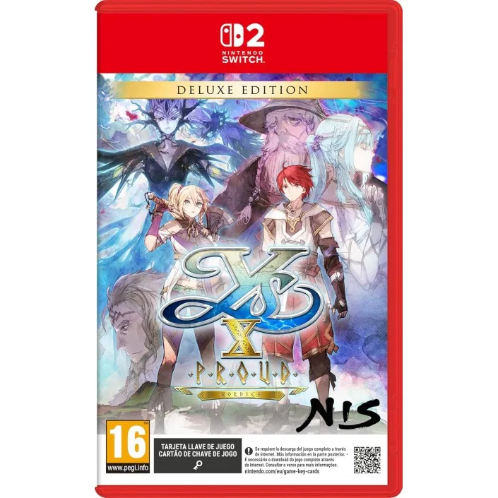 Juego Ys X-Proud Deluxe Edition para Nintendo Switch 2 PAL EU - Nuevo Original Precintado