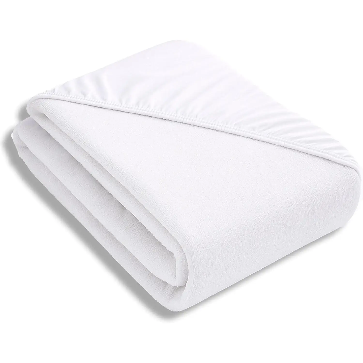 Protector de Colchón Impermeable - Cubre de Rizo Transpirable - Ajustable altura 30cm y largos 190/200cm - FusionHome