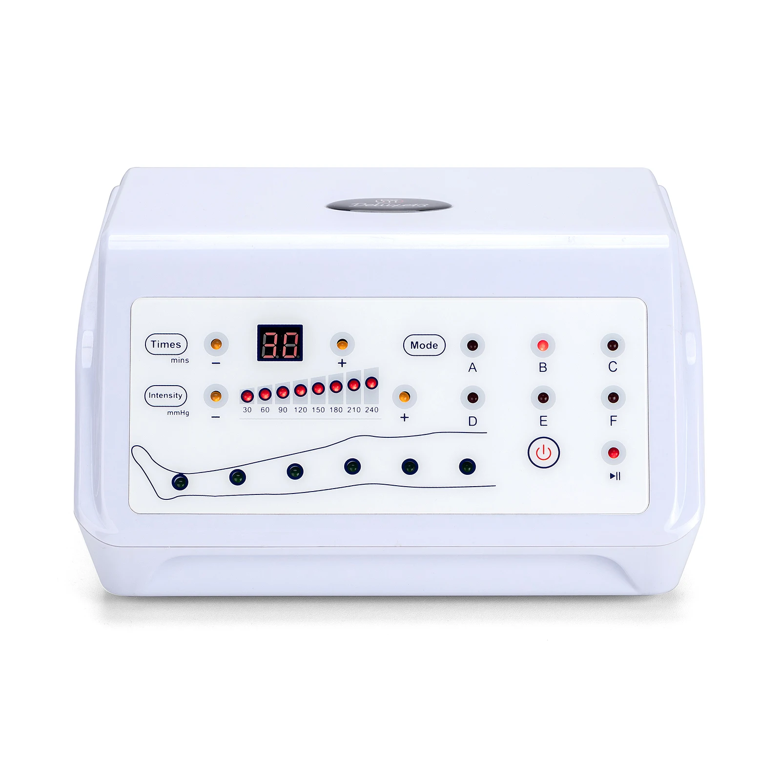 Deluxe 13 | Máquina de Presoterapia 6 Cámaras | Equipo de Masaje Neumático Corporal para Casa y Estética, Confort Muscular Deportivo