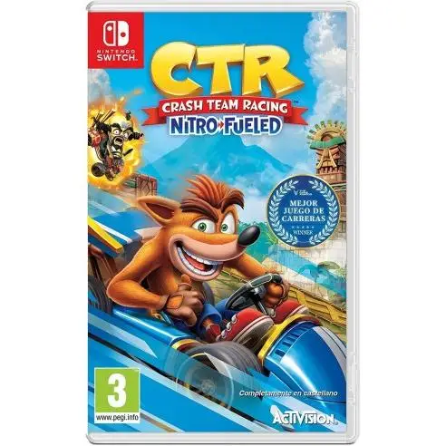 Crash Team Racing Nitro Fueled - Switch - Versión española
