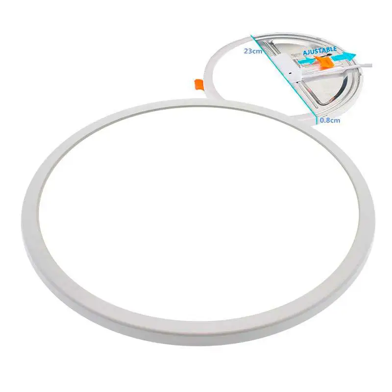 LEDBOX Downlight / Plafón Led KRAMFOR EPISTAR 20W Ajustable, Blanco cálido. Iluminación interior Led, Downlights Led