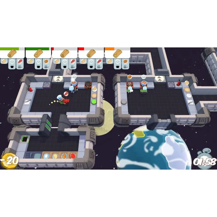 Overcooked game! And overcooked 2 for nintendo switch pal eu - new original sealed