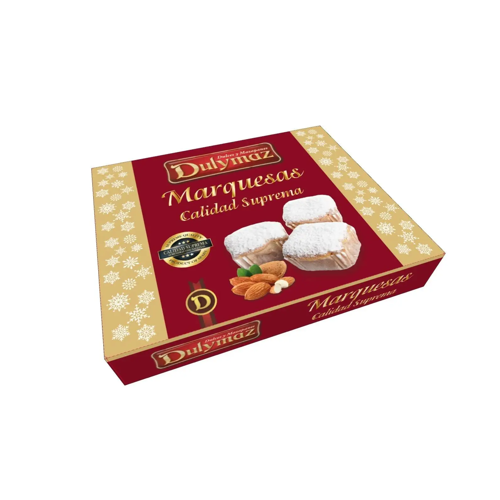 Marquesas Calidad Suprema Estuche 250g - Dulce de Almendras - Mazapán