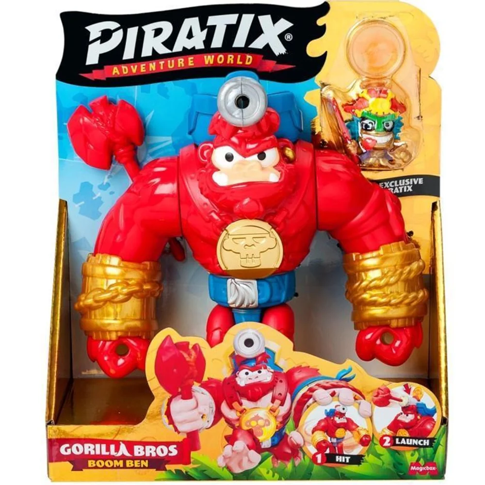 MediaMarkt Magicbox Figura, Piratix S Gorilla Bros Boom Ben 1X6 - Imagen 4