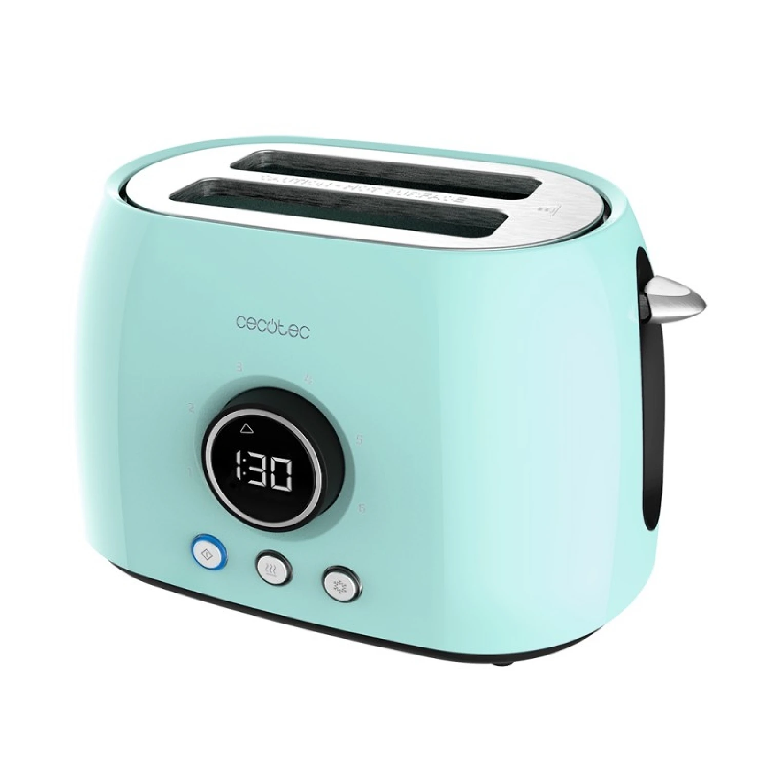 Cecotec Tostador Vertical Tostador Vertical Digital Classictoast 8000 Blue Double