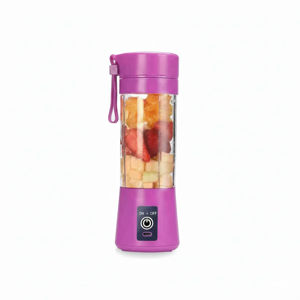 Almalux® Batidora Portátil USB Recargable 2000mAh Sin BPA Licuadora Smoothies Batidos Seguridad Magnética Viaje Fácil Limpieza
