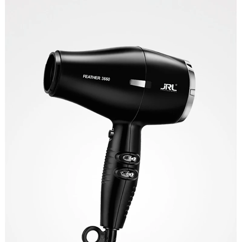 JRL Feather dryer 3660 1850W Black Color-professional hair dryer