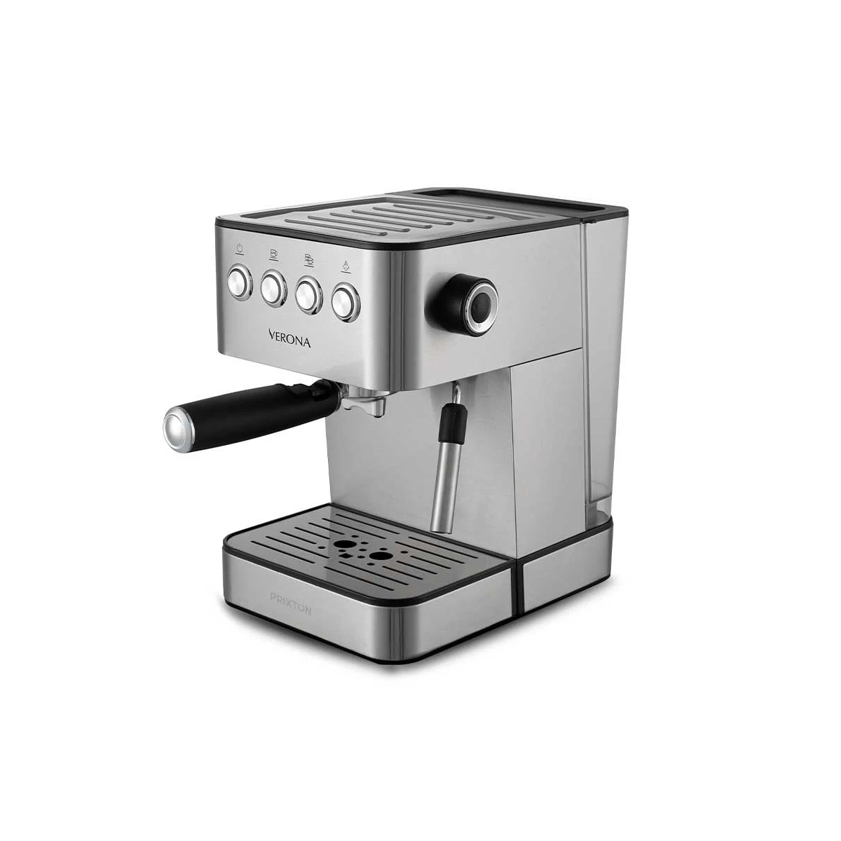 Verona coffee maker with double outlet filter holder - express - italian pump - 20 bars - prixton adjustable vaporizer
