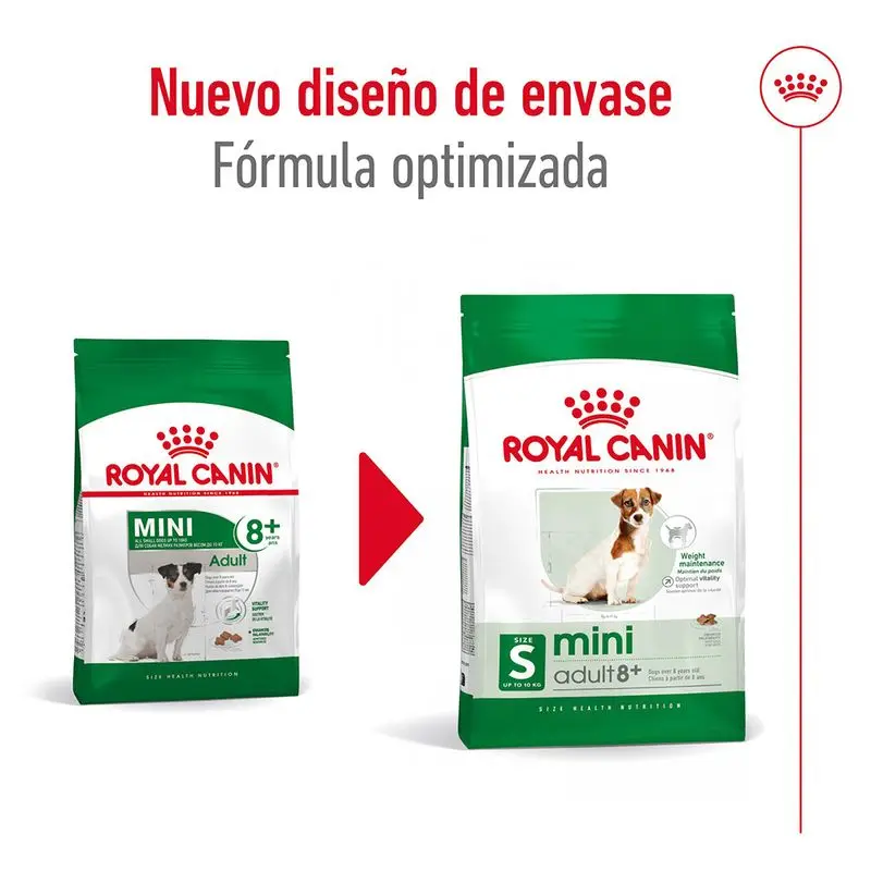 ROYAL CANIN MINI 8 + ADULT dog feed 2 Kg