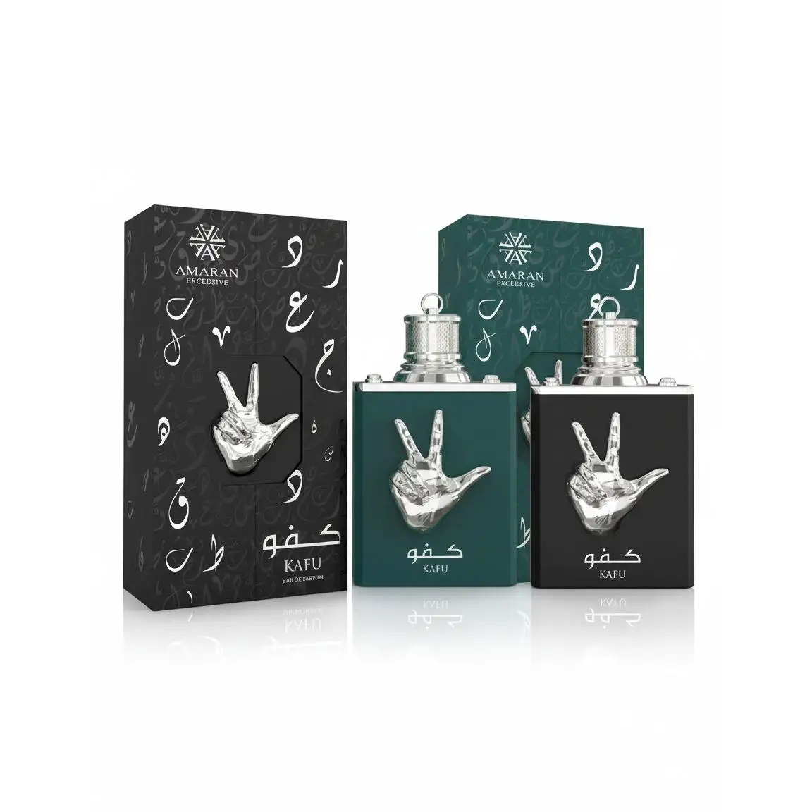 Amaran Kafu y  Kafu Al Nasr 100 ml Eau de Parfum – Fragancia Masculina Cítrica, Cremosa y Radiante