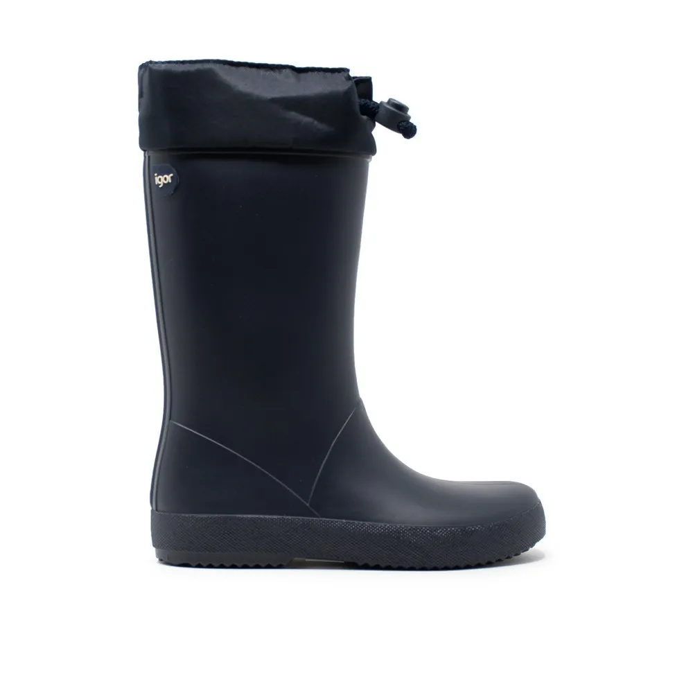 Botas de agua niña IGOR W10112-003 BOTA DE AGUA, MARINO 14937 XL