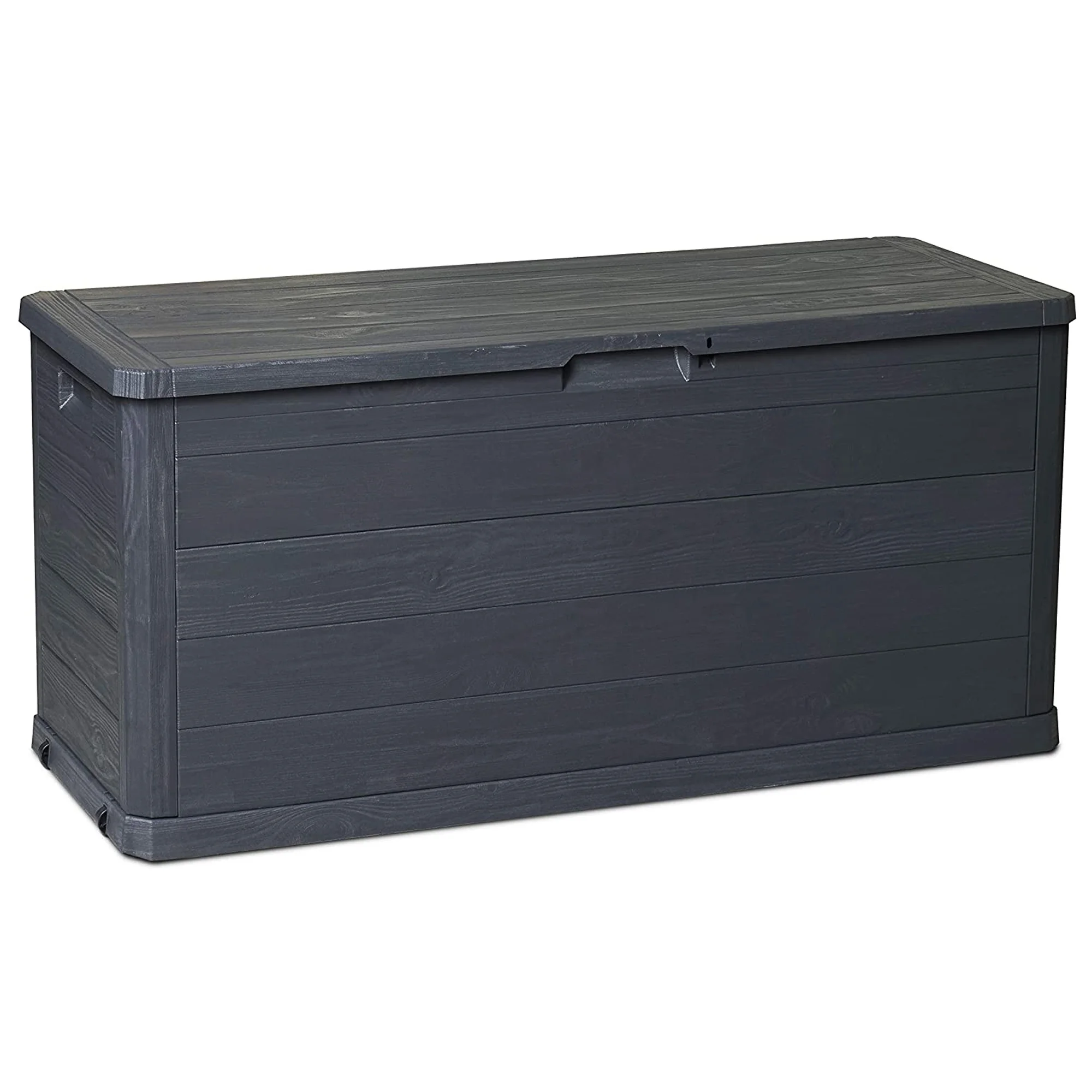 Cofre de Almacenamiento Gris Woody 280L para Interiores y Exteriores