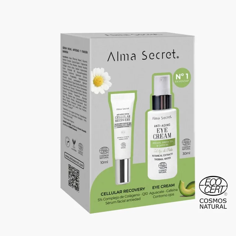 Alma Secret Pack Cellular Recovery 10ml + Contorno de Ojos Avocado 30 ml