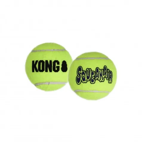 Kong Squeakair Tennis Ball Pelotas Para Perros S - 3 Unidades