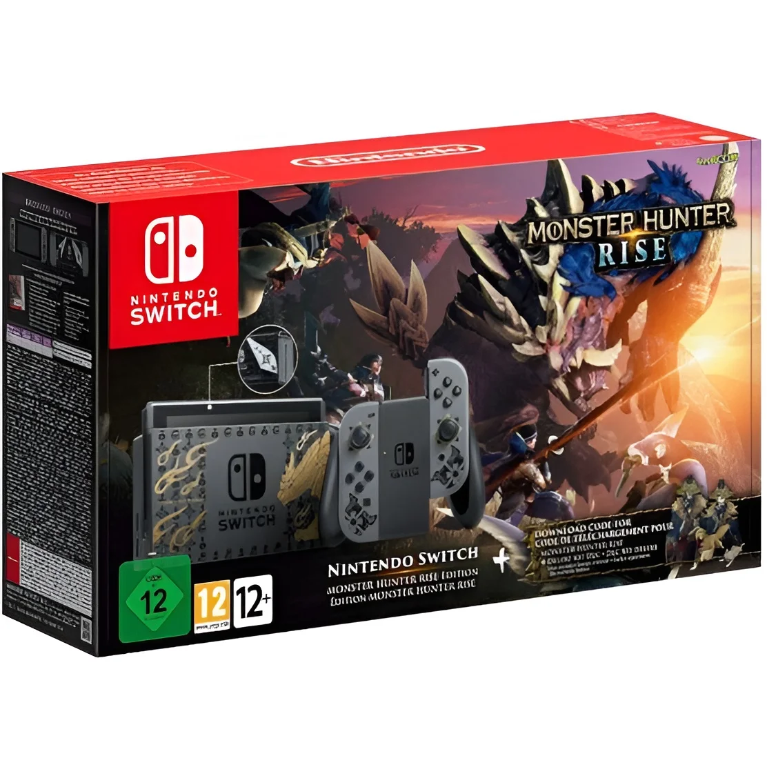 Consola Nintendo Switch Edición Especial Monster Hunter Rise - Nuevo Precintado