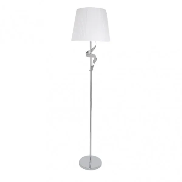 Pie Salon Serie Baeza En Cromo Pantalla Blanca