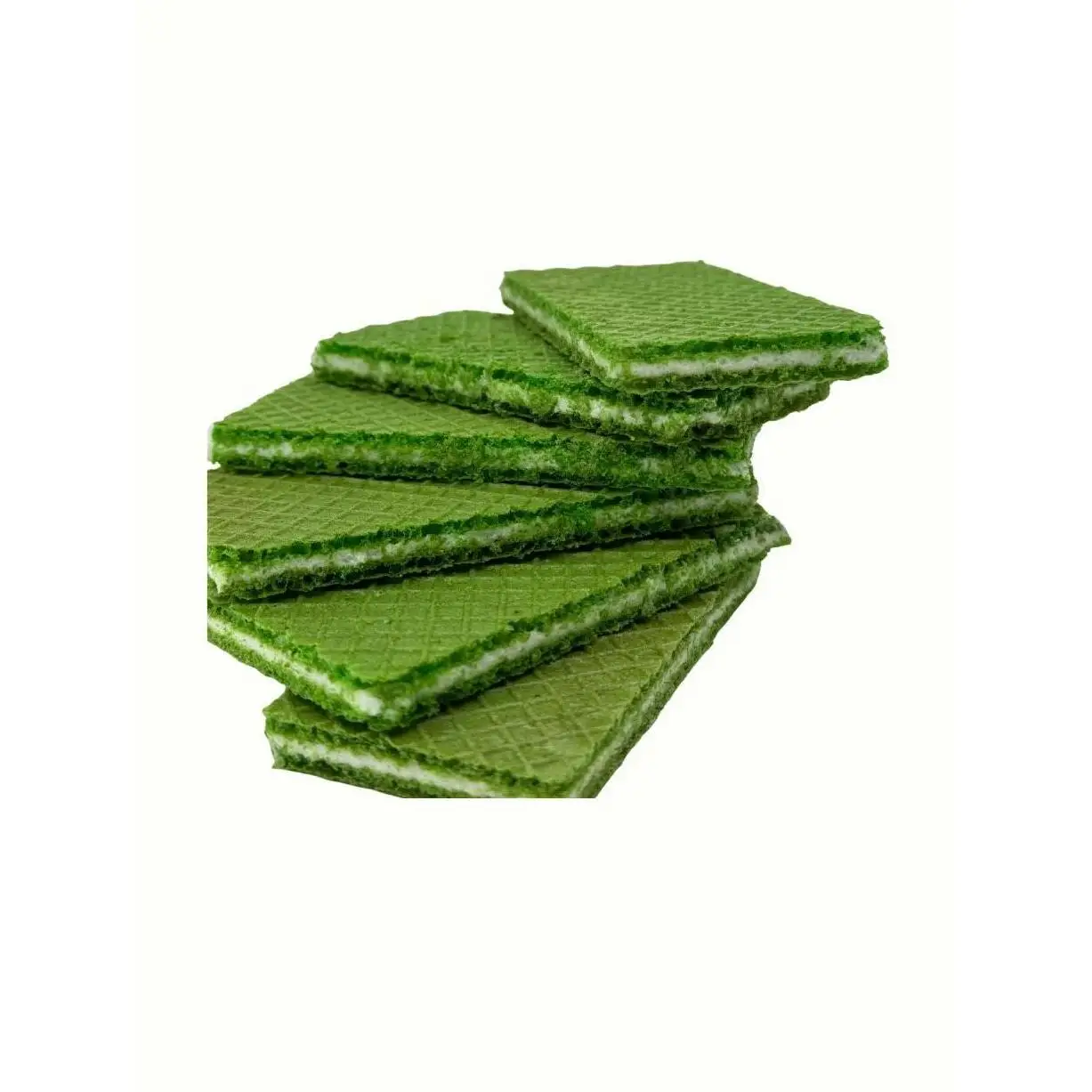 🍏 Galleta Oblea con relleno sabor a  Manzana Verde 1,25 Kg | Galleta oblea rellena crujiente | Snack dulce familiar