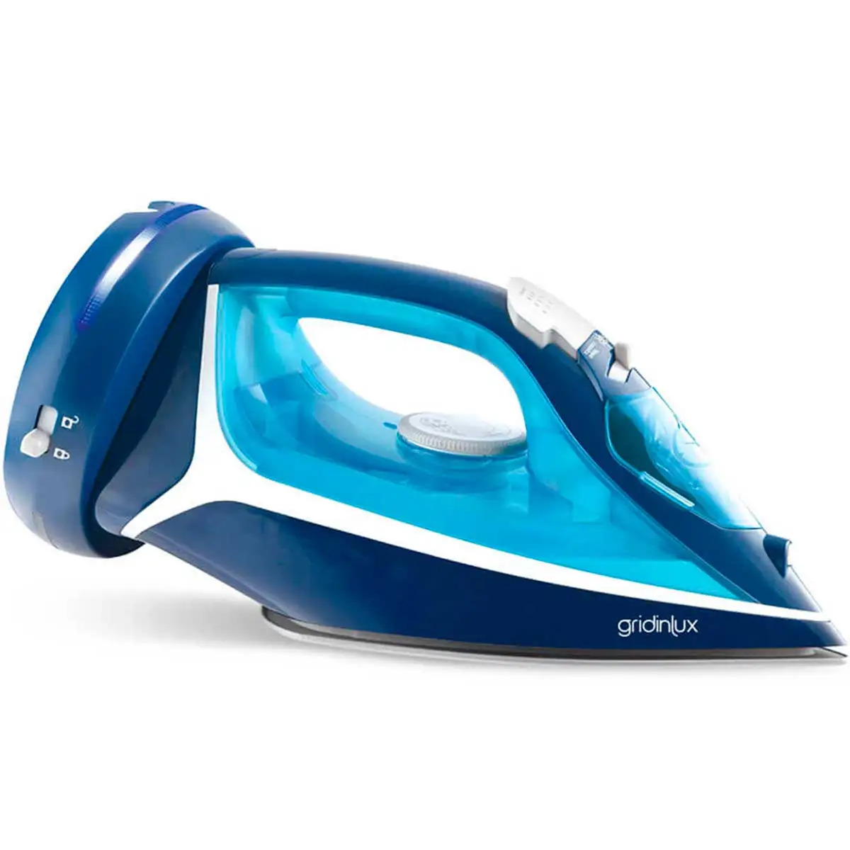 Cordless Clothes Steam Iron 2600W Gridinlux Cordless Ceramic