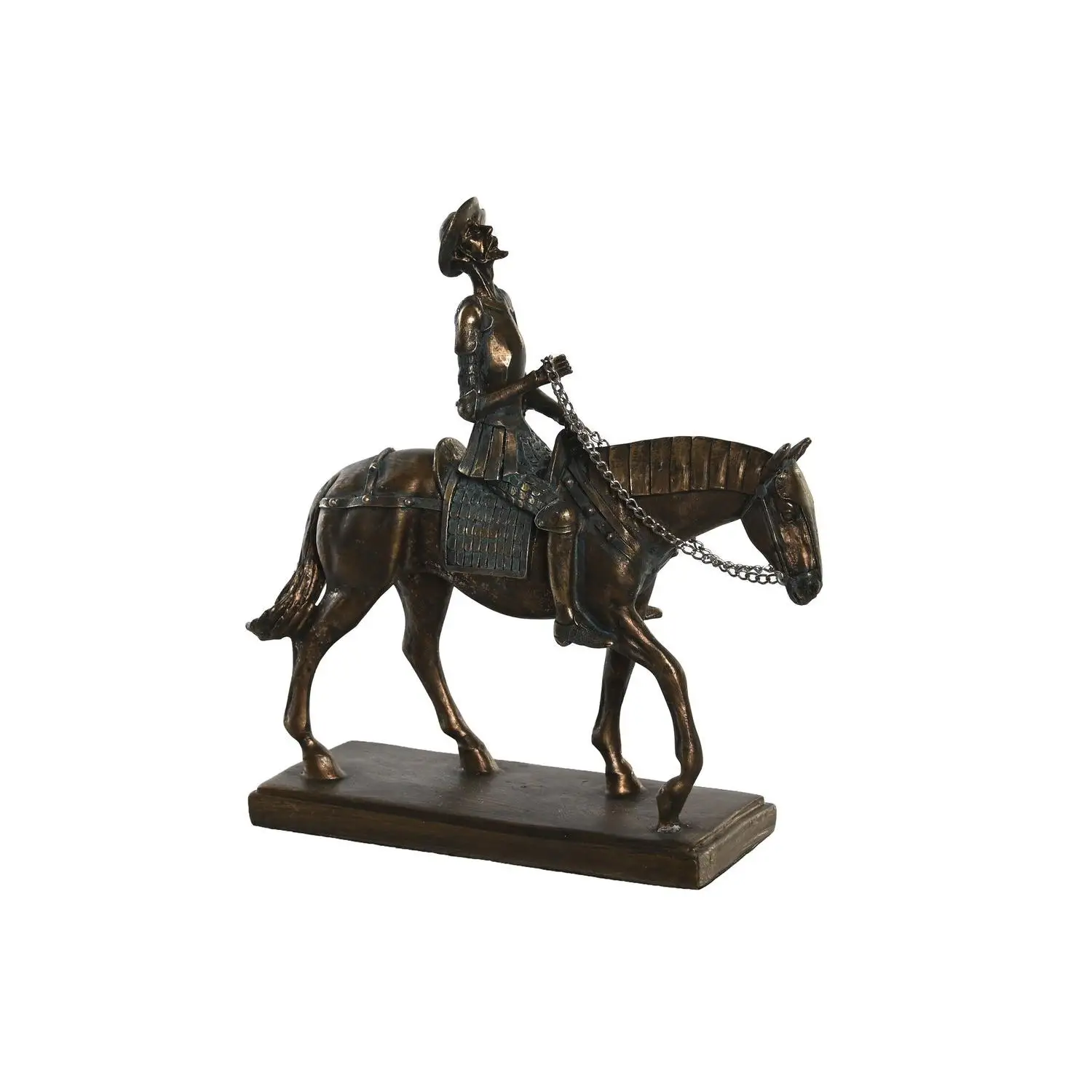 FIGURA RESINA 20X7X22 10CM, QUIJOTE CABALLO FIJALO FD205401