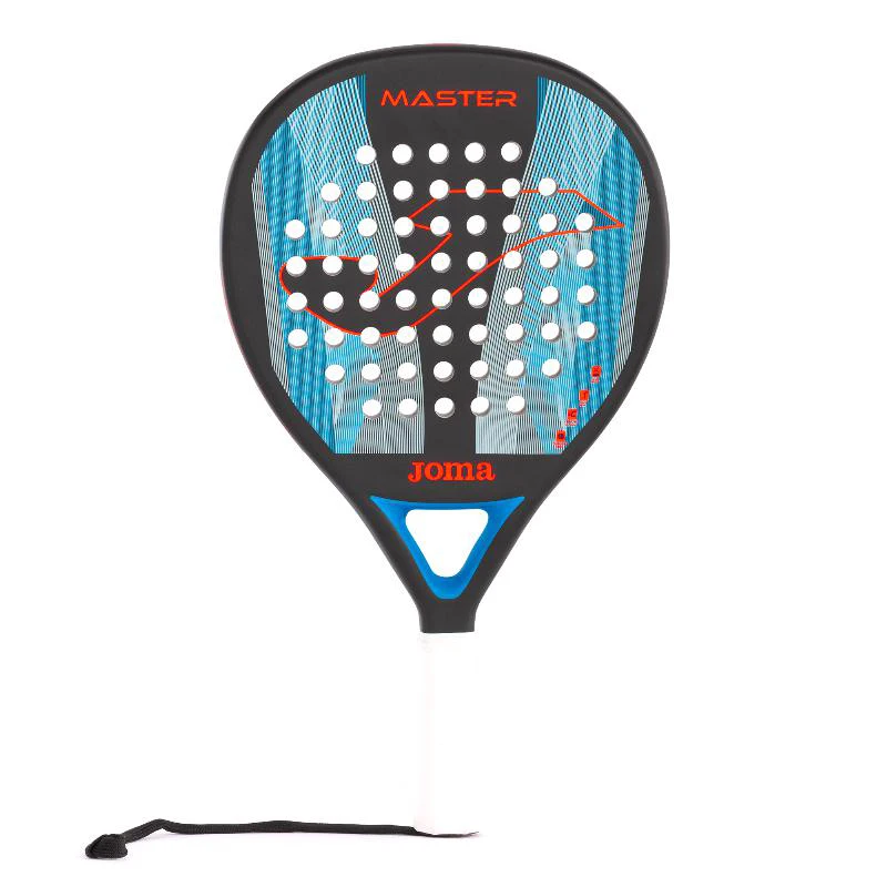 Pala de Pádel Joma Master Negro Turquesa Fluor - Control y Rendimiento para Nivel Avanzado