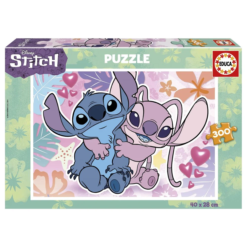 Puzzle 300 pieces stitch pack of 2 (educa 19964)