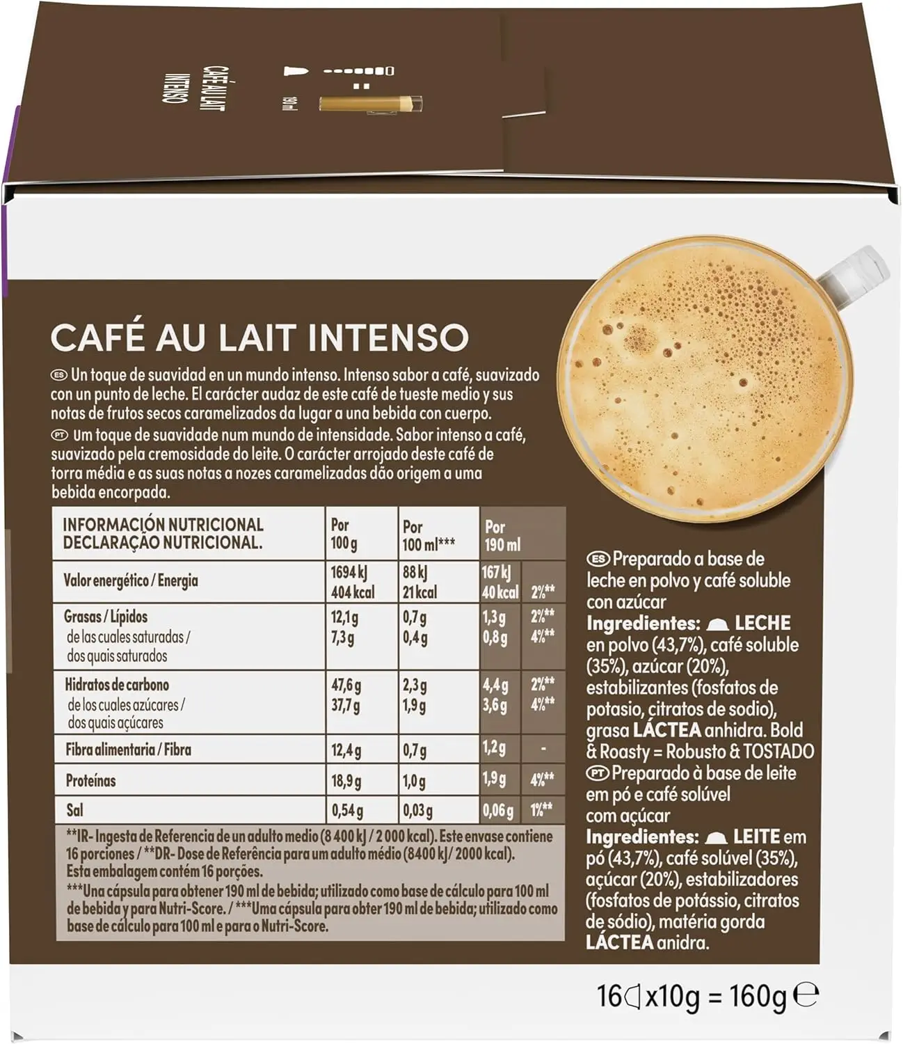 Nescafe dolce gusto intense espresso coffee savings format pack 90 capsules