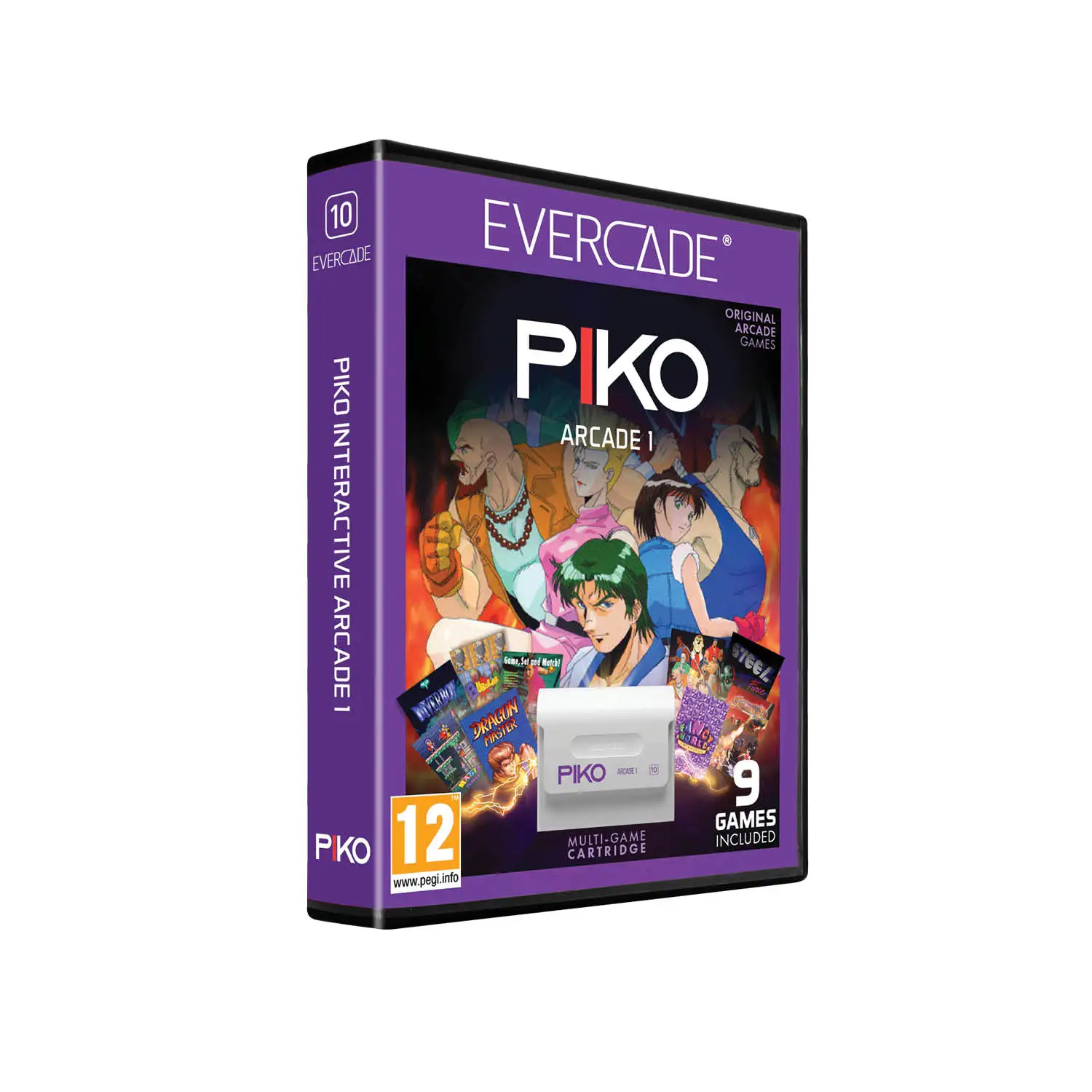Cartucho Evercade Piko Arcade Collection 1 - Nuevo precintado - PAL España