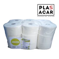 Pack 18 rollos papel higiénico industrial Jok