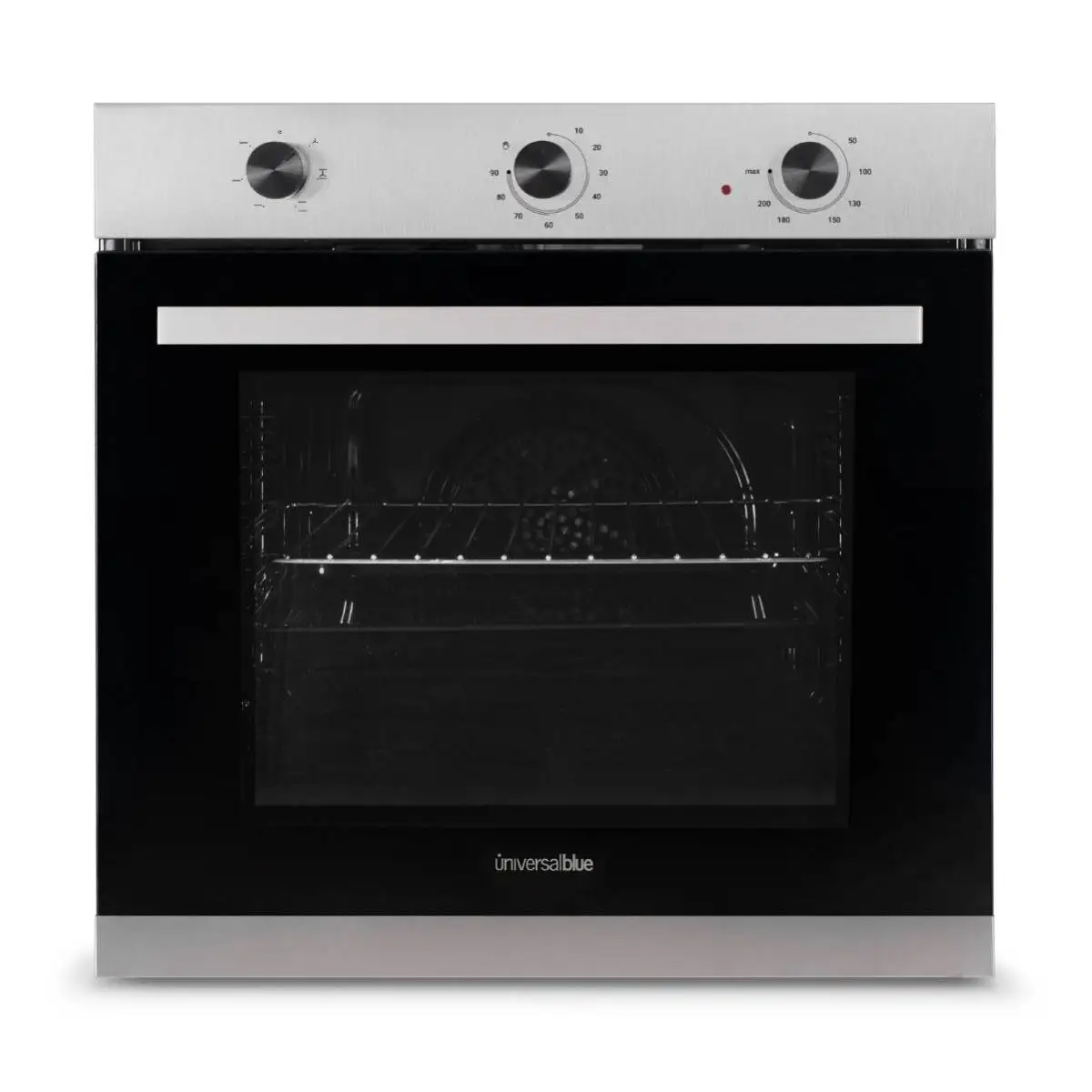 Universalblue digital multifunction oven stainless steel 67l - convection grill |   Timer and accessories included
