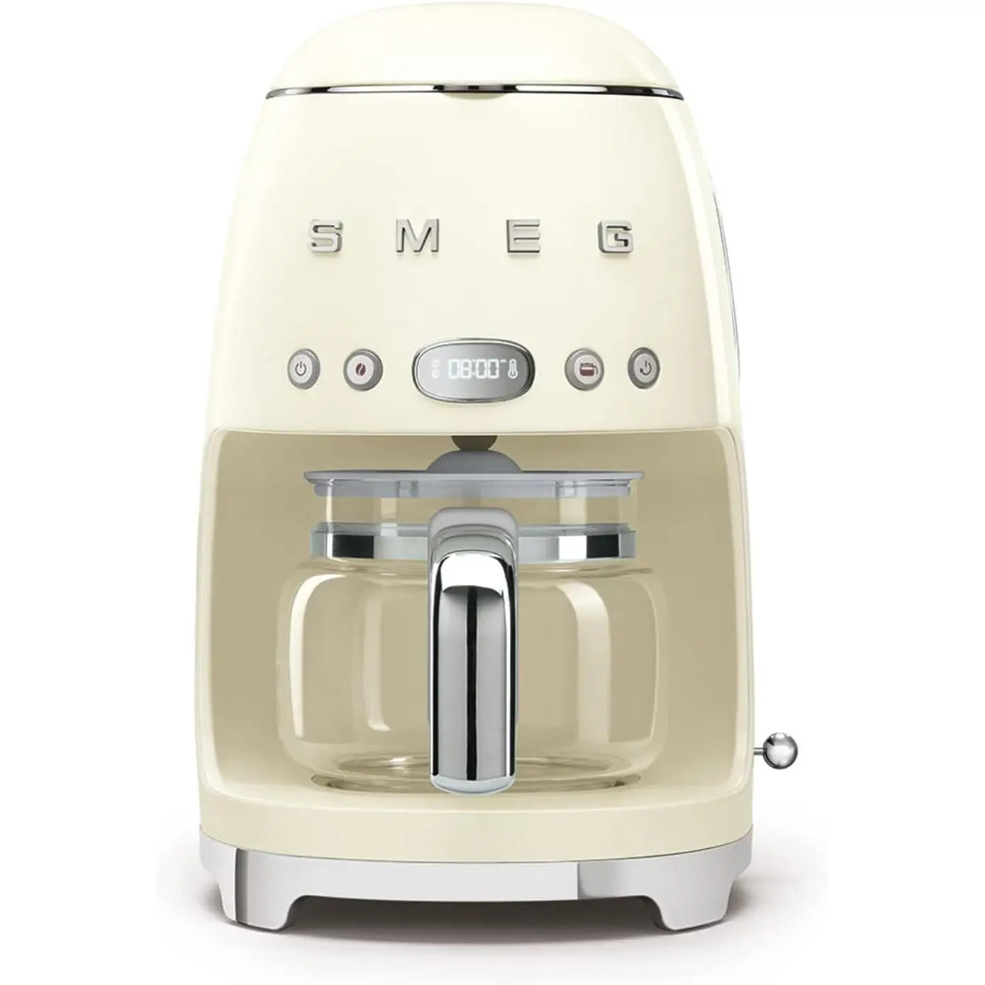 Cafetera de goteo Smeg DCF02BLEU de 1,4L para 10 tazas con jarra de vidrio en color negro - Imagen 7