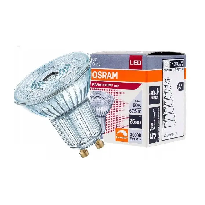 GU10 LED 8,3w 940 60º OSRAM LEDVANCE DIM REGULABLE ADoceVoltios