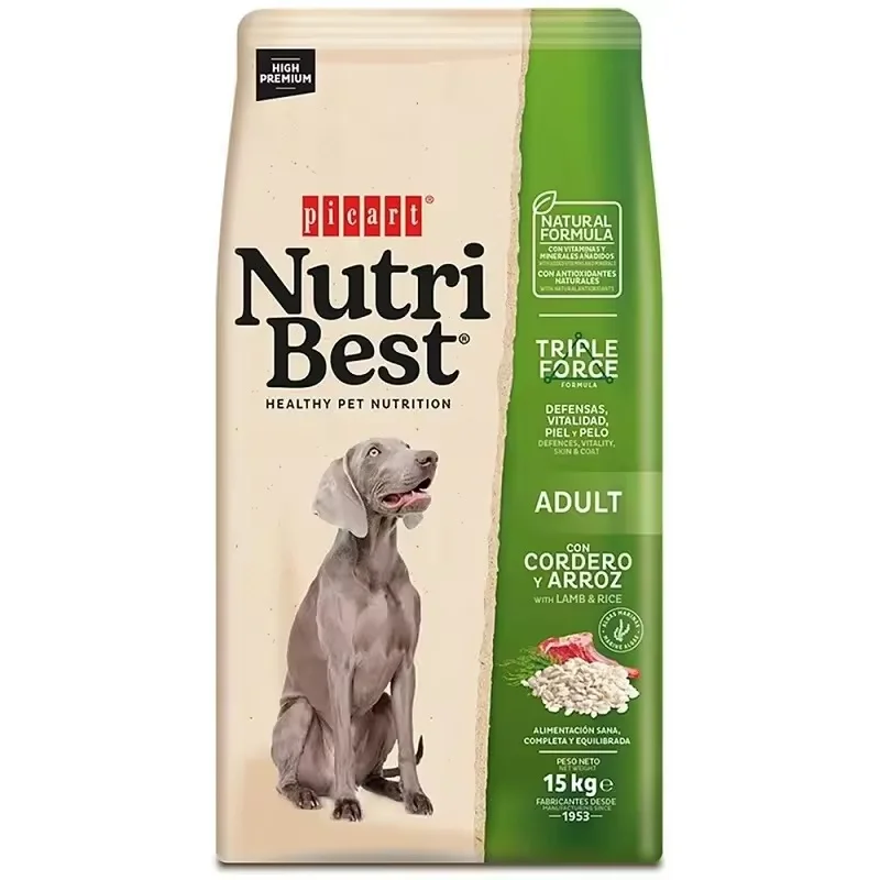 Picart Nutribest Adult Cordero & Arroz 15 Kg