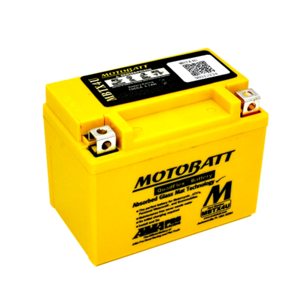 Bateria Motobatt Mbtx4u 12v 4.7ah Cca70a   Ce U
