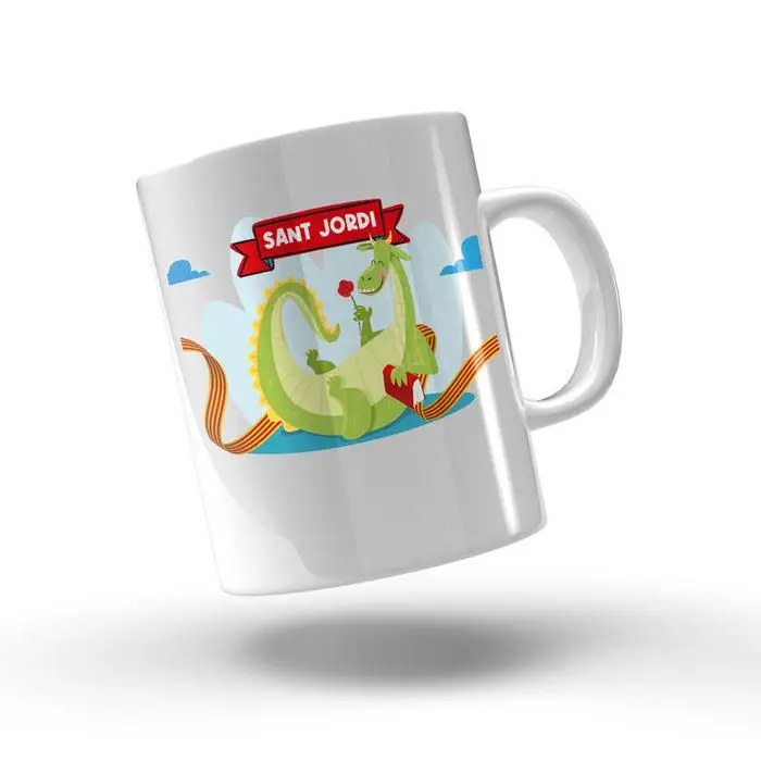 ROYMART Cup SANT JORDI DRAGON resting collection SAN JORDI 8x8x9 Cms.