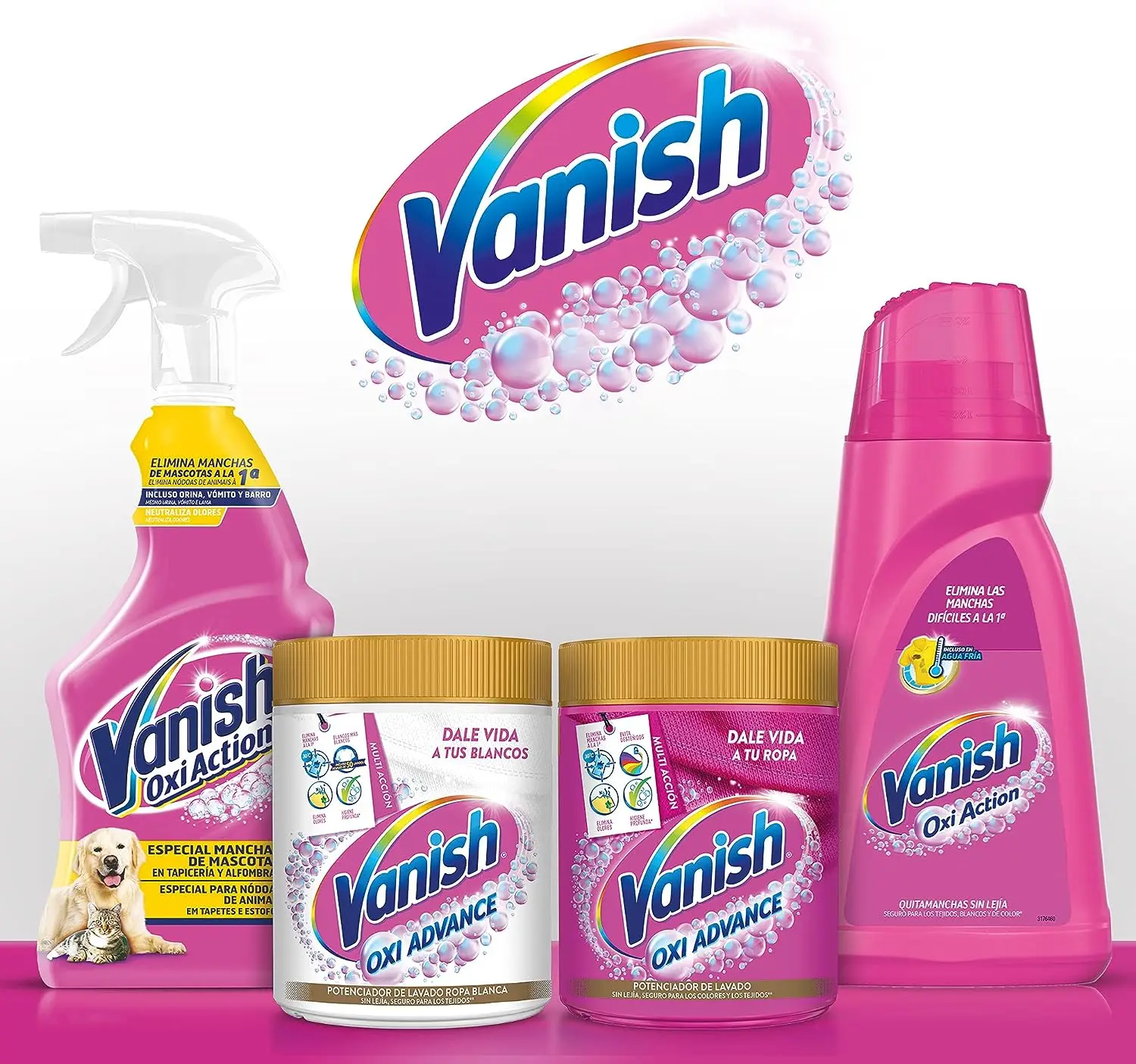 VANISH OXI ACTION 2x900GR PACK saving format