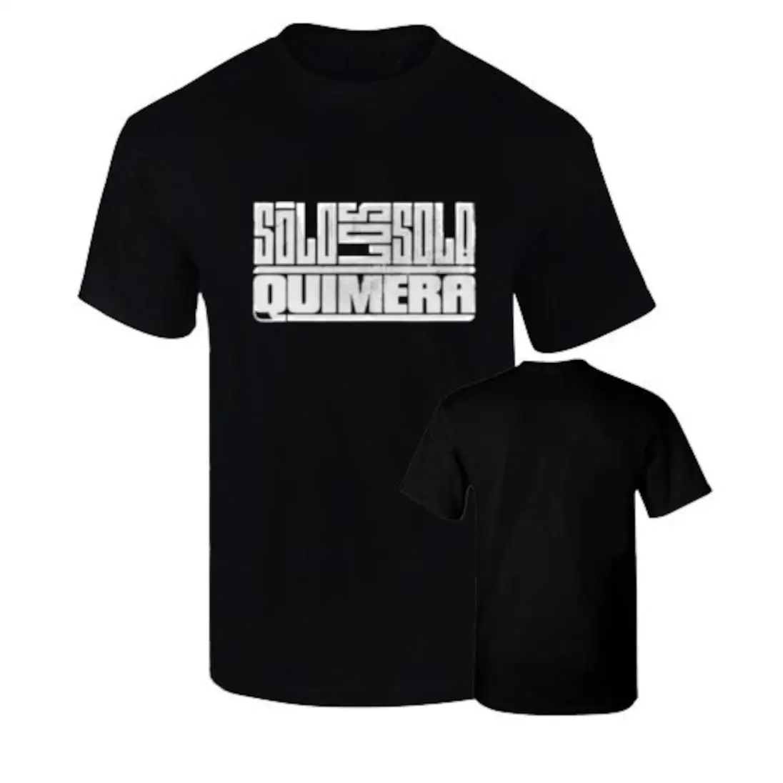 Premium Solo Musica Rap T-Shirt 100% Cotton, Unisex, Regular Fit, 190g, Available in White or Black, Round Neck, High-Quality Print - Ideal for Casual Wear, Autumn/Winter Season, Made in Spain, Comfortable Cotton T-Shirt. #1