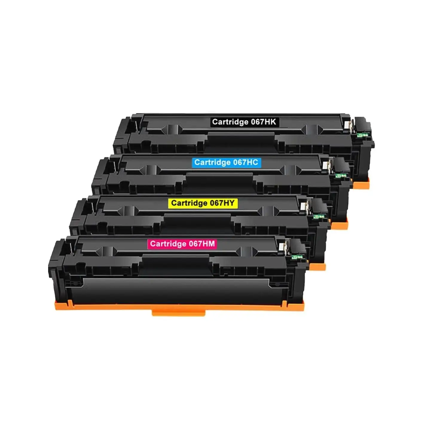4 toner Compatibles Canon 067H Canon i-SENSYS LBP631Cw / LBP633Cdw / MF651Cw / MF655Cdw / MF657Cdw