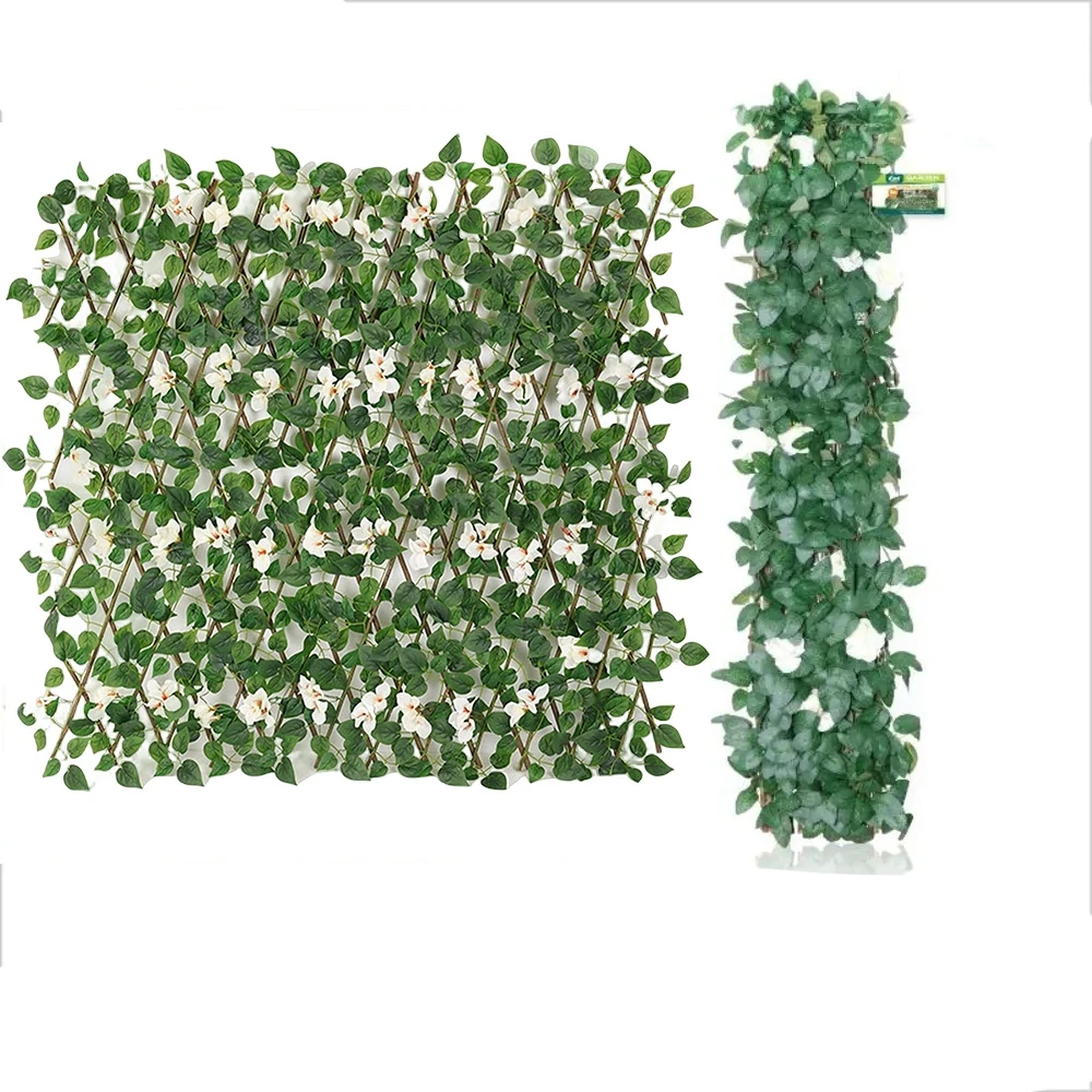 Valla Extensible PLUSHOME de Hojas Artificiales - Protección Solar