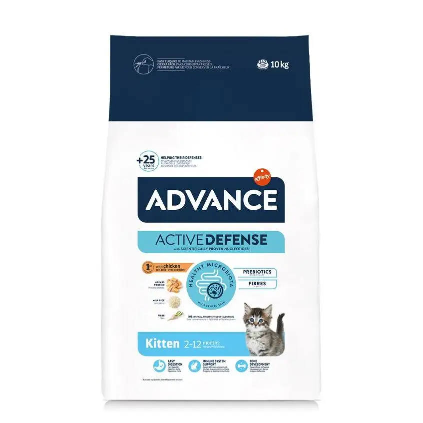 Advance Kitten con Pollo Pienso para Gatitos