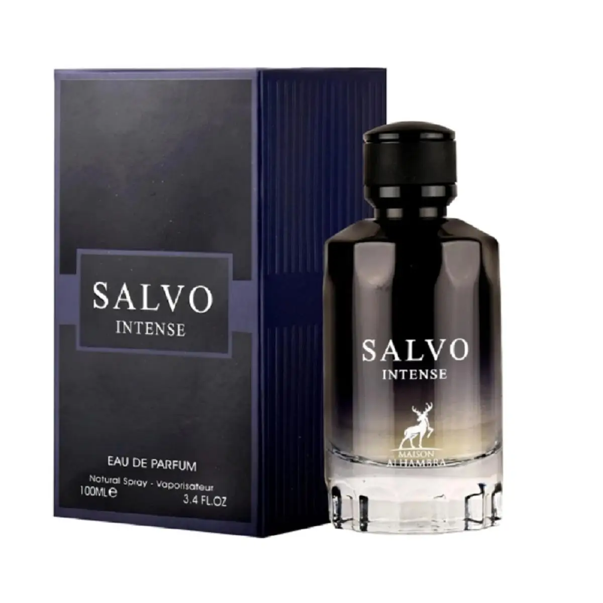 Perfume Salvo Intense de Maison Alhambra (Lattafa) Para Hombre | Eau de Parfum 100% Original | EDP Masculino | 100ml