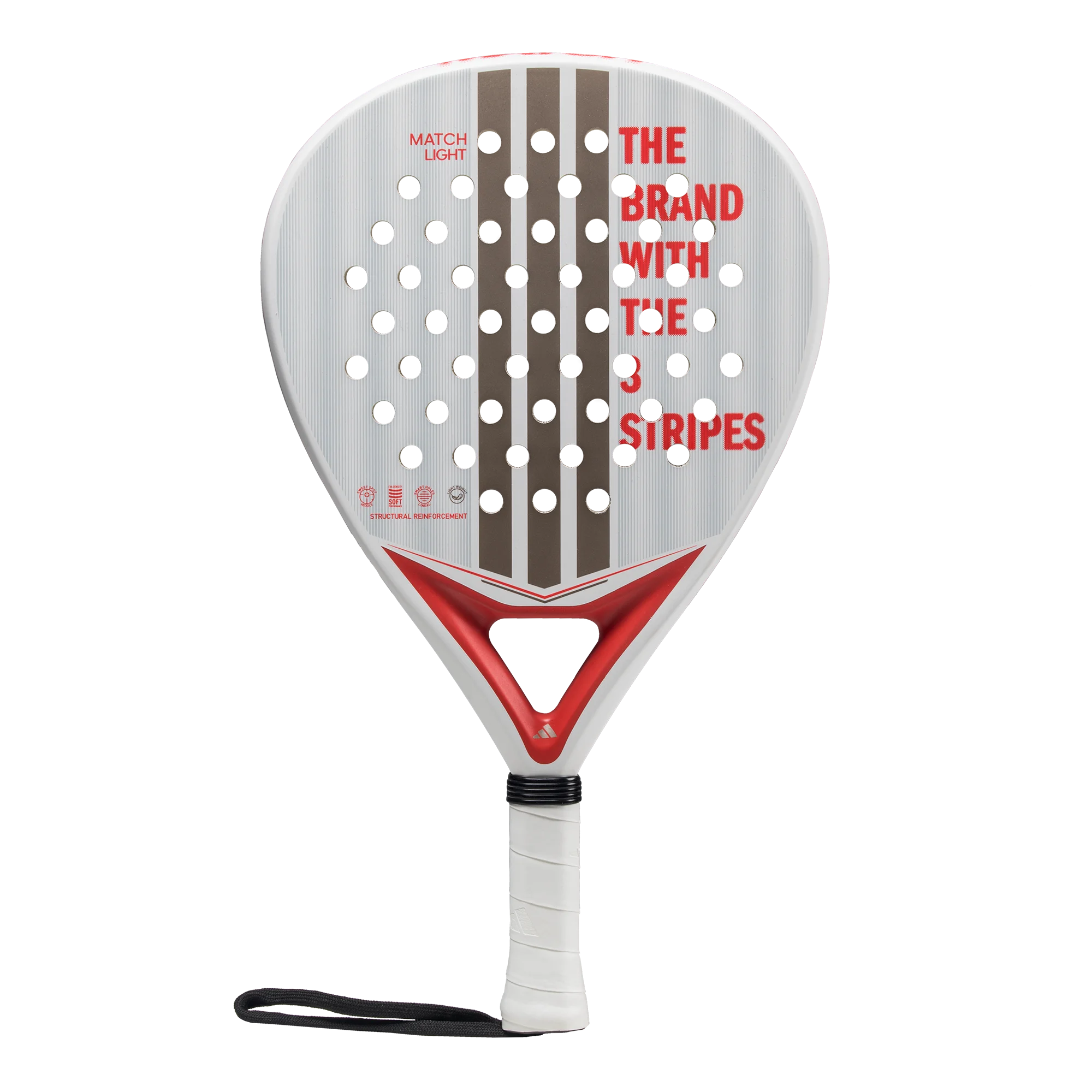 Pala de Pádel Adidas Match Ligth 3.4 - Nueva Temporada 2025 - Iniciación y Nivel Medio - Pala Pádel Ligera