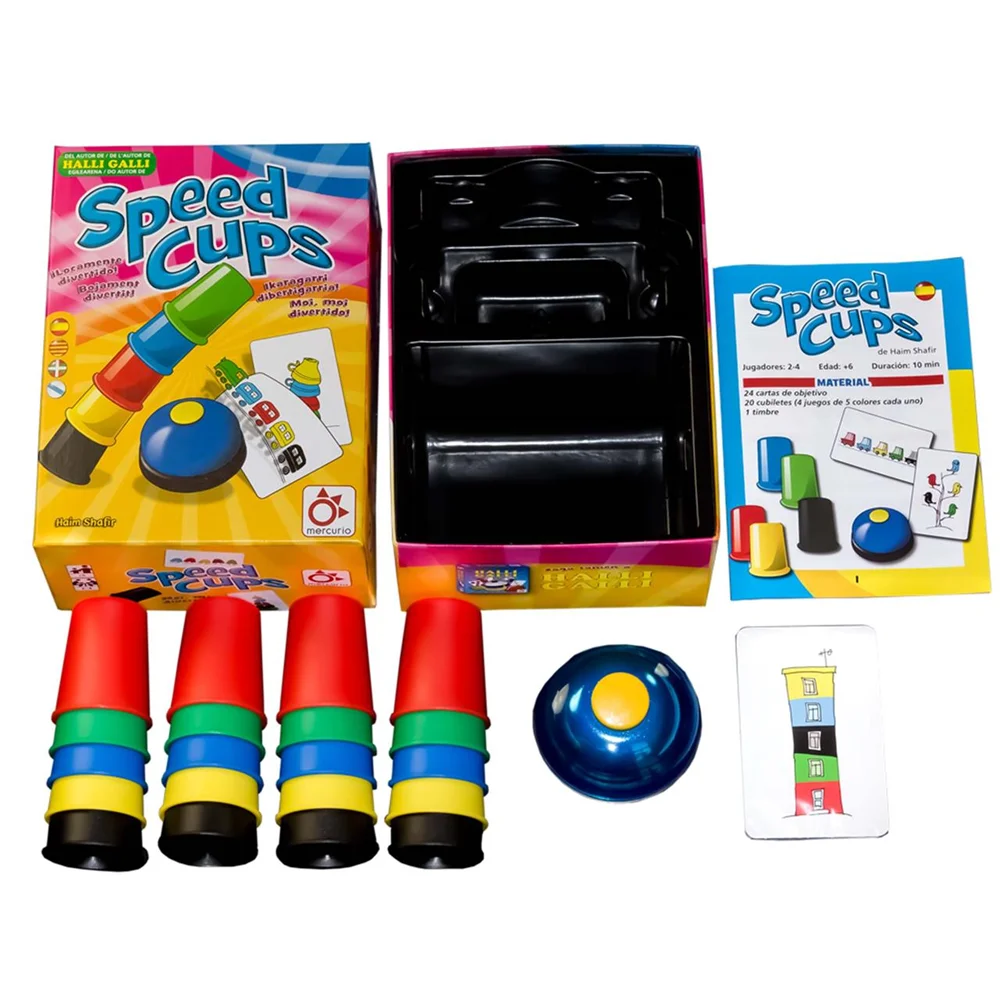Speed cups game (multi-language edition spanish, catalan, basque, galician) (mercury a0028) #7