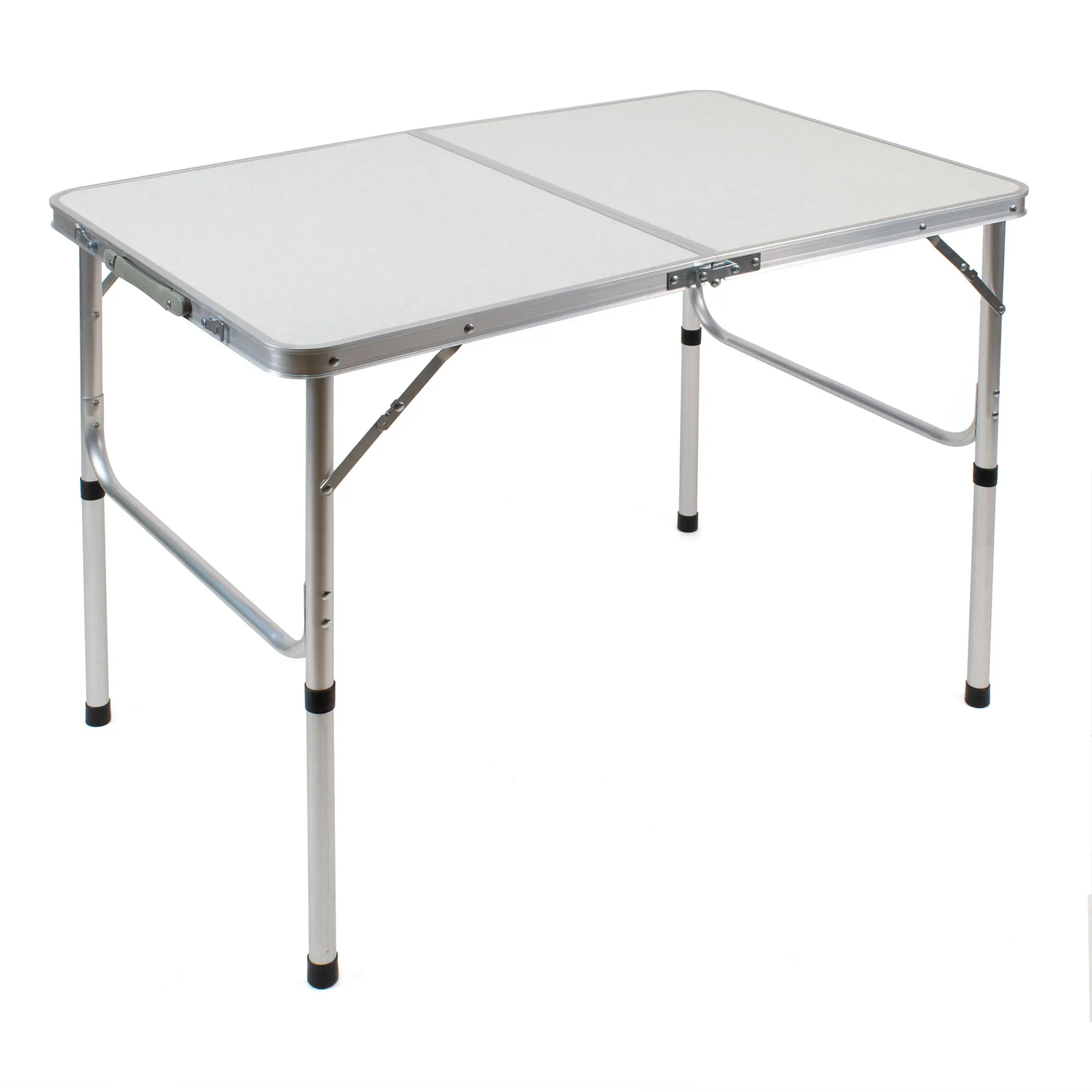 Mesa Plegable Multifuncional The Secret Home - Madera y Acero - 96x60 Cm - Ideal para Jardín, Terraza y Pícnic